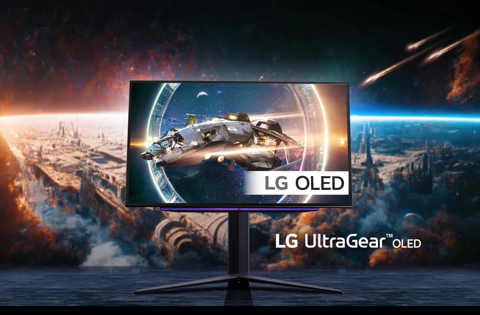 LG UltraGear™ 27GR95QE-B - Skjerm PC-spill OLED På 27'' | LG Norge